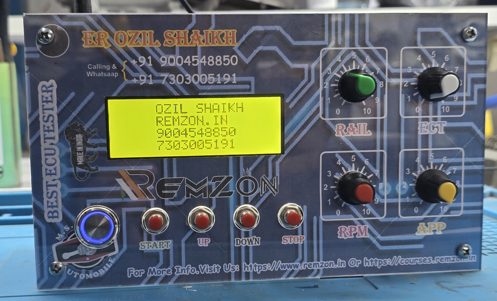 ECM Cranking Device ECU Simulator