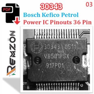 30343 Power IC Pinouts 36 Pin Bosch Kefico Petrol