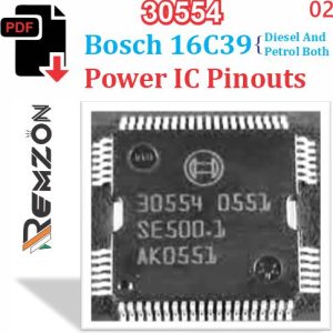 30554 Power IC Pinouts Bosch 16C39 Diesel And Petrol Both