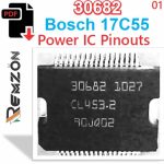 30682 Bosch 17C55 Power IC Pinouts