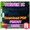 POWER IC PINOUTS IC NO: 40040