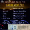 80 Speed Lock File Toyota Etios Diesel D2 ECM DSL D4 Engine EDC17CP37