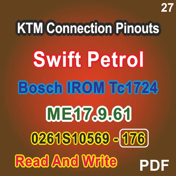 Bosch ME17.9.61 IROM TC1724 Suzuki Read Ktm Connection