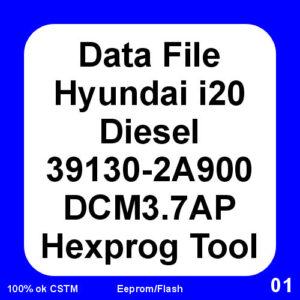Data File Hyundai i20 Diesel 39130-2A900 DCM3.7AP Hexprog Tool Data File Hyundai i20 Diesel 39130-2A900 DCM3.7AP Hexprog Tool
