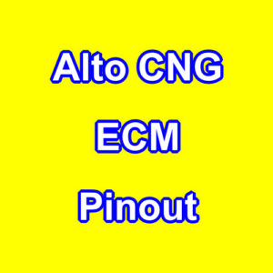 Alto CNG ECM Pinout