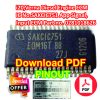 PINOUT 5 SET_i20,Verna, Creta, Diesel BOSCH: EDC17C08_ECM Part No: 0281018626 - Image 6