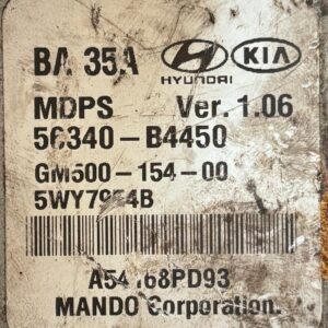 EPS BA 35A Hyundai And Kia MDPS 56340-B4450 GM500-154-00 5WY7954B