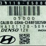 Full Pinouts Hyundai Eon 39110-05000 Denso ECM HA101120-5094