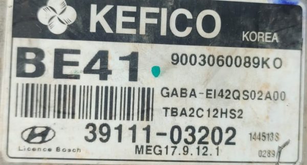 Gear Data i10 Grand Automatic Petrol Push Start ST10F275 MEG17.9.12.1 Part No 39111-03202 Fc200 Tools