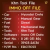 Hyundai Creta Diesel Manual Gear EDC17C53 Mechanical Key Immo Off Data Ktm Tools 0281031854