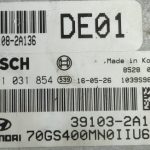 Hyundai Creta Original OS Data Diesel Automatic Gear Push Start EDC17C53 Ktag Tools File Bosch ECM 39103-2A136 Part No- 0281031854
