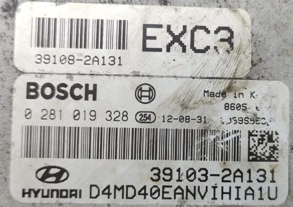 Hyundai Elantra-Diesel-Push Start Automatic File-Smart key-Ktm tool file H/W: EDC17C08 Processor: TC1766 Part No: 0281019328 - Image 2