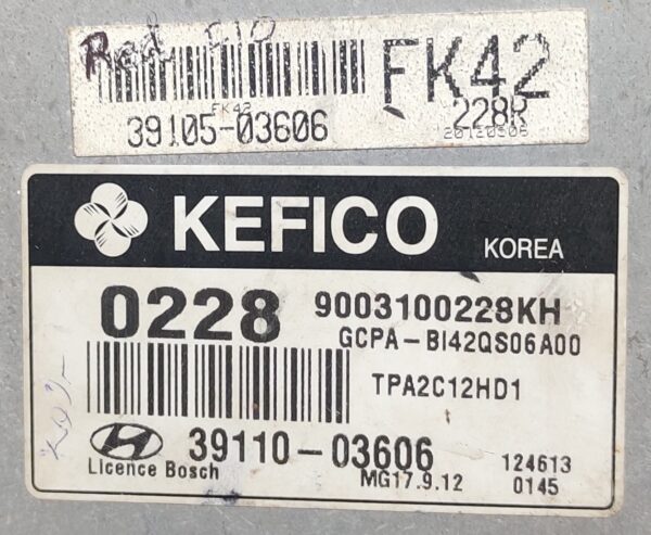 TC1762_FLASH_ECM_immo_off File Hyundai i10 (Kappa2) Automatic Petrol Mechanical key - Image 2