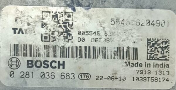Original Os Data File Mahindra Ace Diesel MD1CS018 0281036683 7913 1318 1039T58174 PCM Flash Tools File
