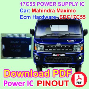 17C55-POWER SUPPLY IC -Mahindra Maximo ECM-EDC17C55