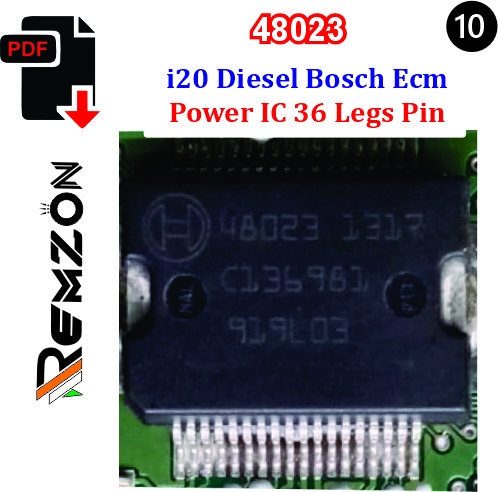 Power IC 48023 Pinouts i20 Bosch Diesel