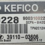 Processor IC Pinouts Automatic Gearshift Bosch kefico,i20,i10,verna For Engine Main Microprocessor [TC1762] ECM PART NO: M17.9.12 - Image 4