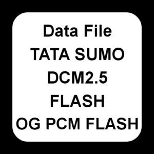 Data File TATA SUMO DCM2.5 FLASH OG PCM FLASH Tool