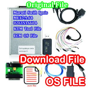 Maruti Suzuki Ignis-ECM OS FILE-Manual-Petrol-KTM Tool File-ME17.9.64