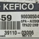 Immo off file i10 Petrol Automatic Gear 39110-03006 MG7.9.8 0459 Ktag Tools File