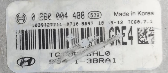 Creta Diesel TCM Scan On Table Connection 0260004488