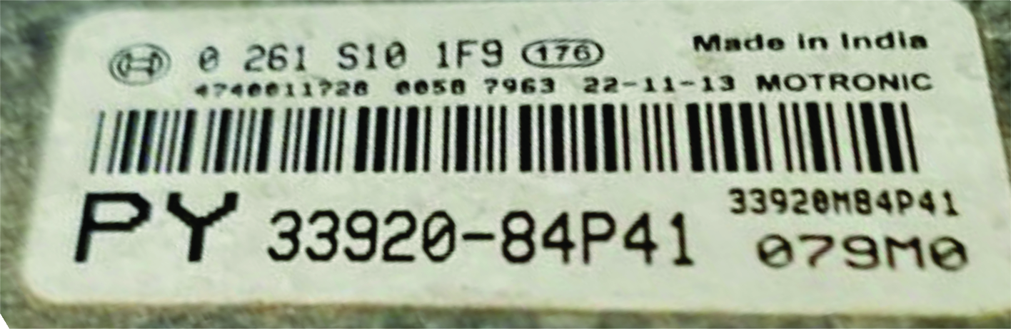 Speed Unlock Swift Dzire 2021 Petrol With ABS 4 Cylinder 33920-84P41 PY 079M0 ME17.9.61 PCM FLASH