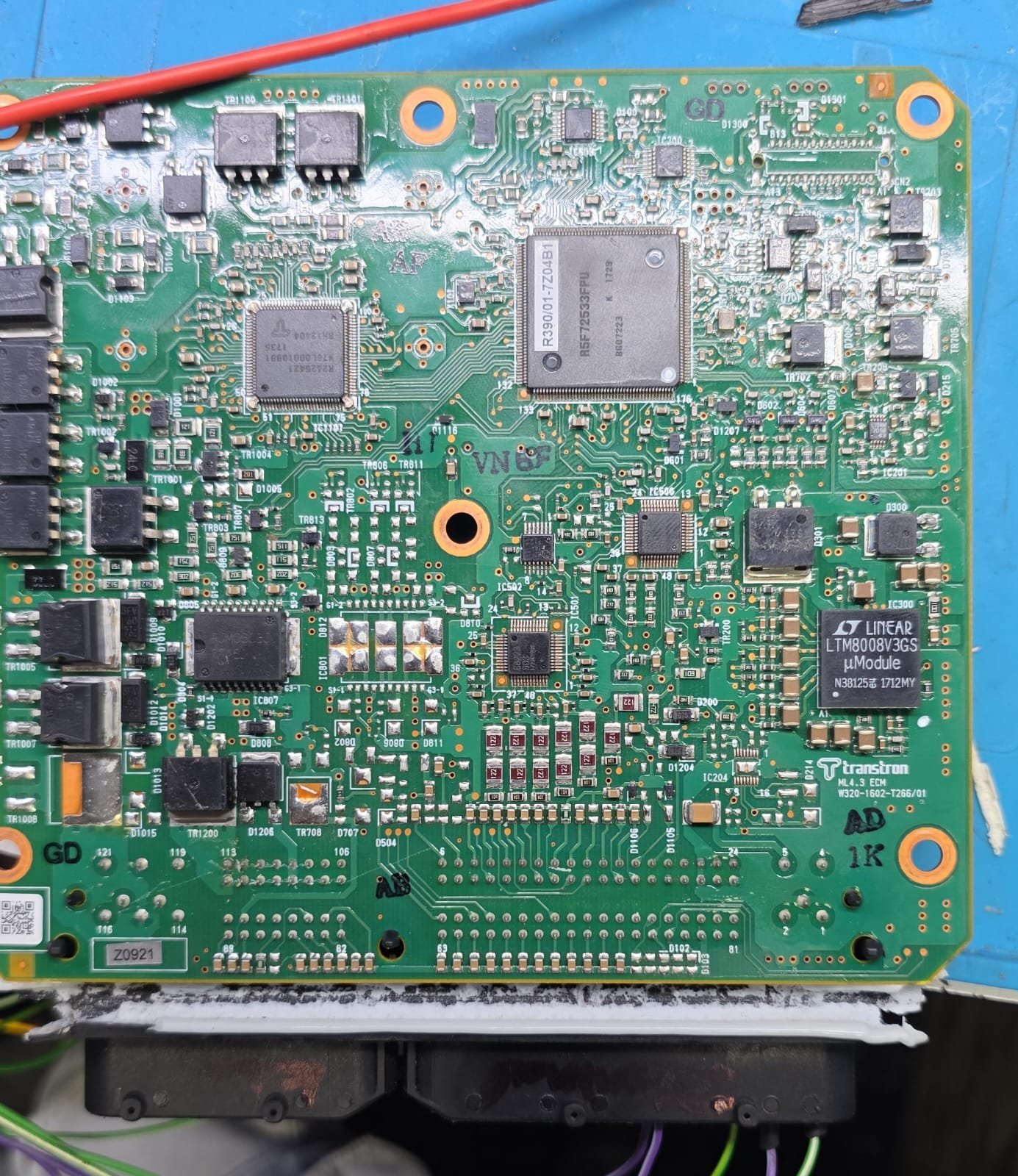 Isuzu MU MAX ECU Read And Write Pinout connection Transtron L4.3 Bitbox Tools