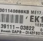 i20 Petrol Mannual Small ECM Ktag Original OS Eeprom And Flash File ME17.9.11.1 EK17 39111-03822